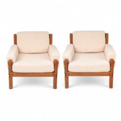 Pair of Pierre Chapo Armchairs- Styylish