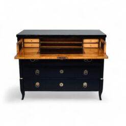Ebonized Biedermeier Bureau-Commode - Styylish