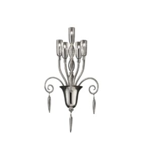 Handcrafted Murano Glass Wall Sconce - Glasgow