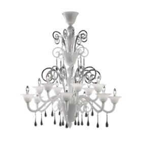Authentic Murano Glass Chandelier 