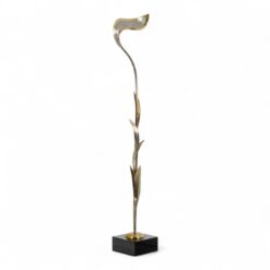 Maison Honoré Gilded Brass Floor Lamp- Styylish