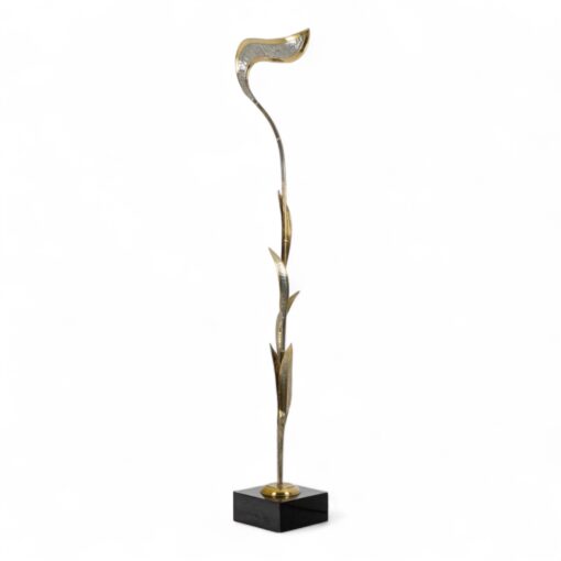 Maison Honoré Gilded Brass Floor Lamp- Styylish