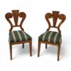 fine pair of Viennese Biedermeier chairs- Styylish