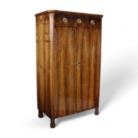 Biedermeier Tall Trumeau Chest, c. 1825.