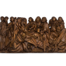 Rhenish Altarpiece, Dormition, 19th century