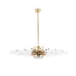 Radiant Glass Tube Chandelier - Styylish