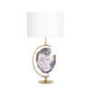 Bronze and Amethyst Lamp - Styylish