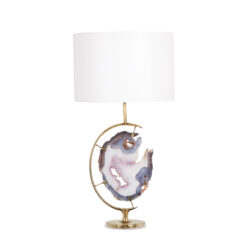 Bronze and Amethyst Lamp - Styylish