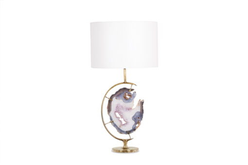 Bronze and Amethyst Lamp - Styylish