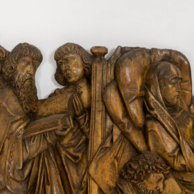 Rhenish Altarpiece, Dormition, 19th century