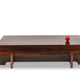 Art Deco Style Coffee Table in Rosewood, 1970s