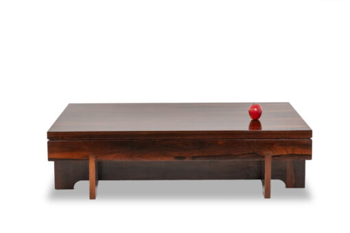 Art Deco Style Coffee Table in Rosewood, 1970s - Image 2