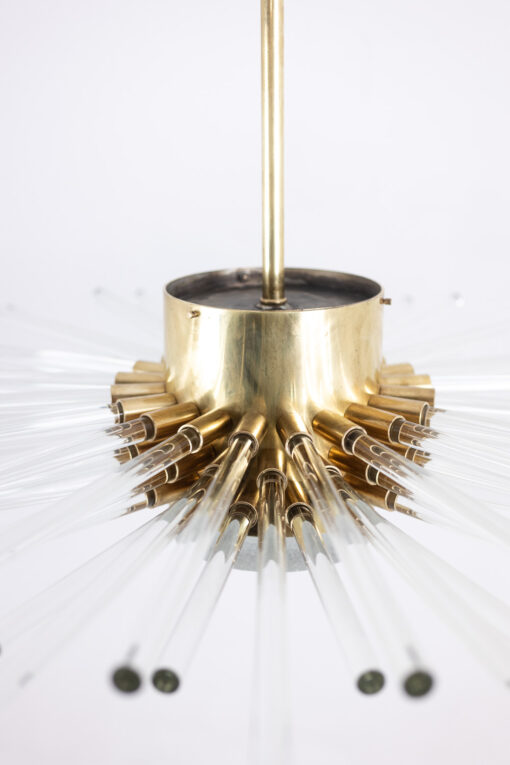 Radiant Glass Tube Chandelier, Contemporary - Image 12
