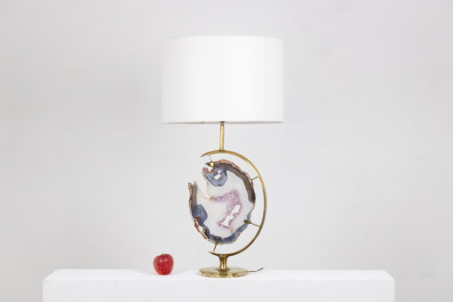 Bronze and Amethyst Lamp, 1970s. - Image 13