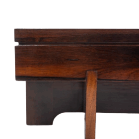 Art Deco Style Coffee Table in Rosewood, 1970s