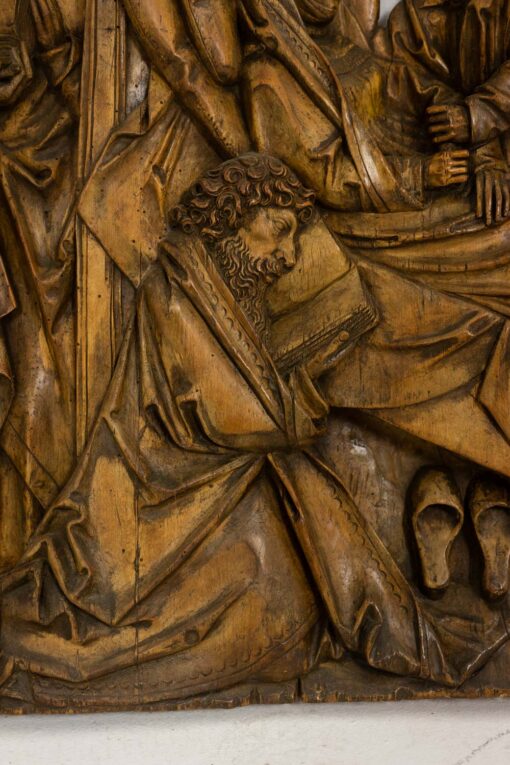 Rhenish Altarpiece, Dormition, 19th century - Image 4
