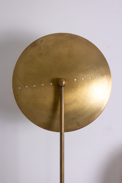 6-Light Wall Sconce in Patinated Brass, Contemporary Work - Image 4