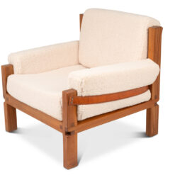Pair of Pierre Chapo Armchairs- side view- Styylish