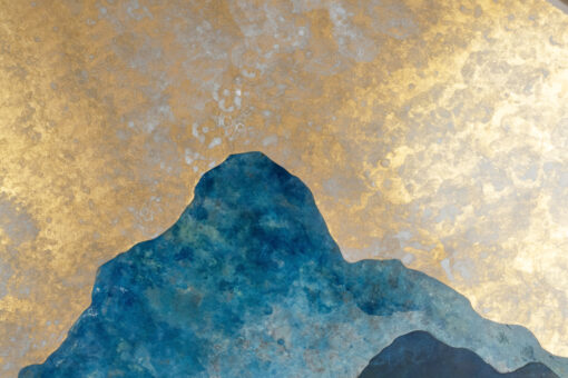 Oxidized Brass Marquetry Board, Contemporary - Image 4