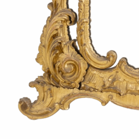 Louis XV Style Beaded Mirror, Napoleon III period, circa 1880.