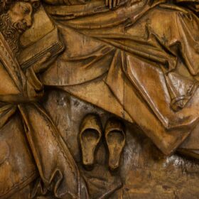 Rhenish Altarpiece, Dormition, 19th century