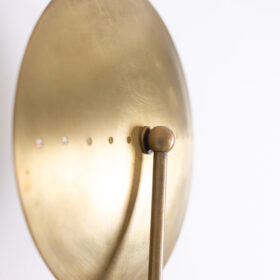 6-Light Wall Sconce in Patinated Brass, Contemporary Work