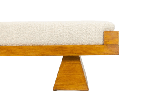 Blond Ash Bench, Italian Artisanal Work, Contemporary. - Image 5