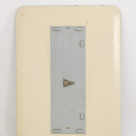 Two-tone Rectangular Mirror with Rounded Corners, circa 1950