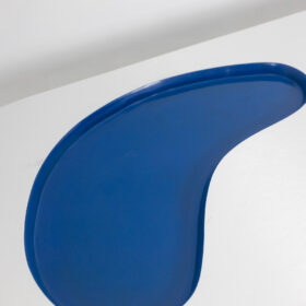 Organically Shaped Coffee Table, Contemporary.