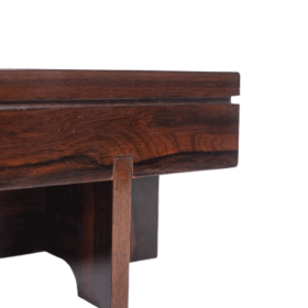 Art Deco Style Coffee Table in Rosewood, 1970s