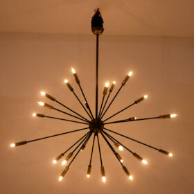 Sputnik-shaped Chandelier, Contemporary