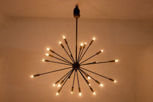 Sputnik-shaped Chandelier, Contemporary - Image 6