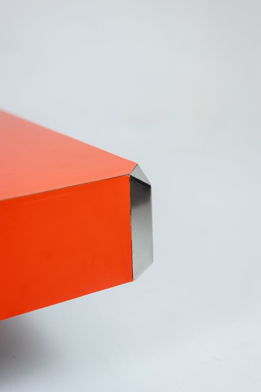 Willy Rizzo coffee table forming a bar. 1970s. - Image 6