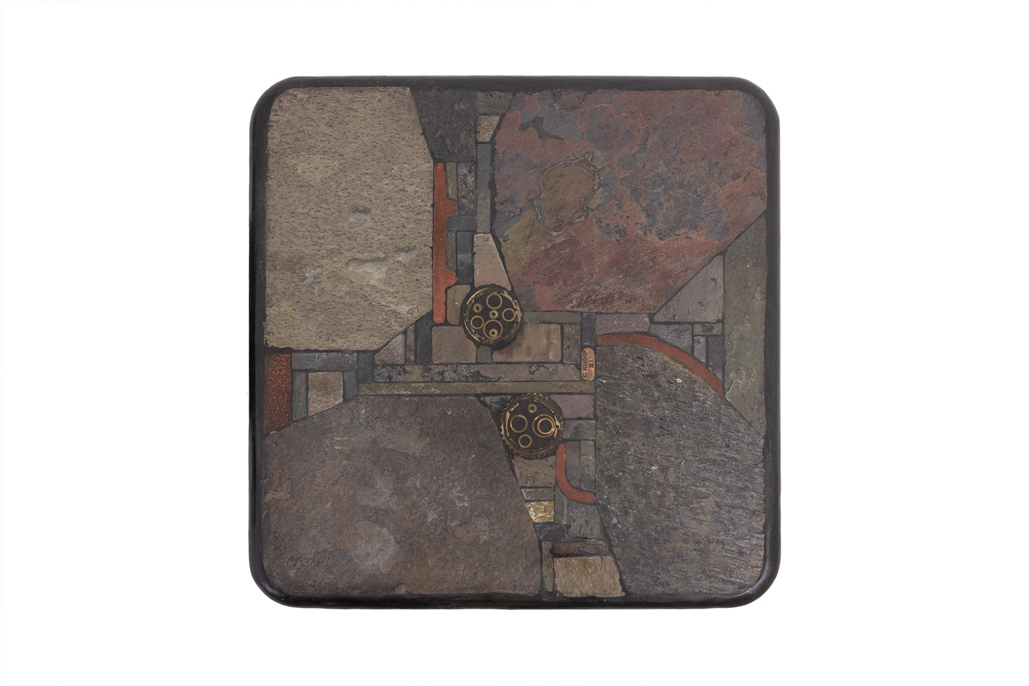 Pair of Brutalist Tables, Paul Reinier Kingma, 1970s. - Image 6