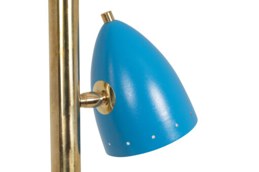Tubular Hanging Lamp, Lacquered Brass, Contemporary - Image 6