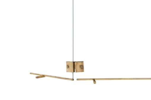 Glass and Bronze Fire Screen, Jacques Adnet, 1950s. - Image 6
