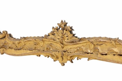 Louis XV Style Beaded Mirror, Napoleon III period, circa 1880. - Image 7