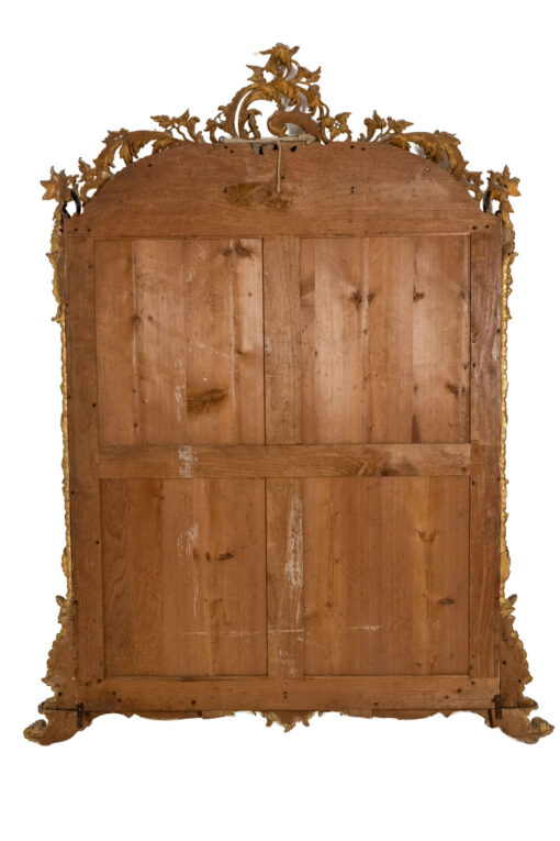 Louis XV Style Beaded Mirror, Napoleon III period, circa 1880. - Image 8