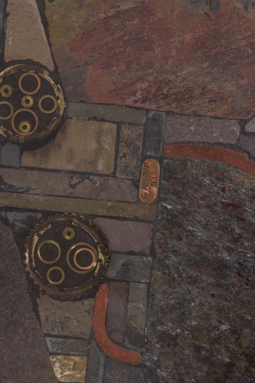 Pair of Brutalist Tables, Paul Reinier Kingma, 1970s. - Image 8