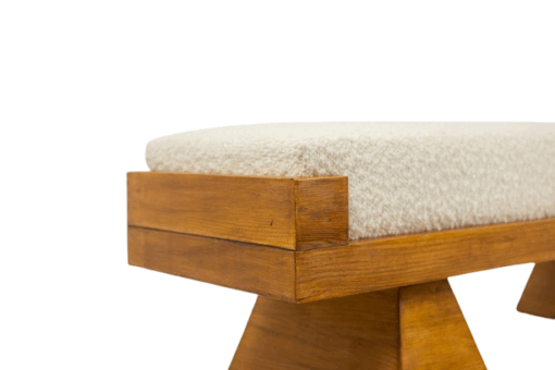 Blond Ash Bench, Italian Artisanal Work, Contemporary. - Image 8