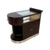 Art Deco Rolling Bar Cart- Styylish