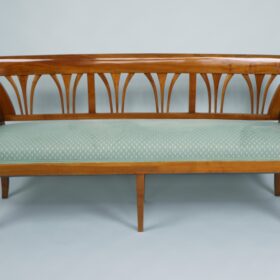 Antique Viennese Biedermeier Bench, Vienna, c. 1825.