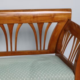 Antique Viennese Biedermeier Bench, Vienna, c. 1825.