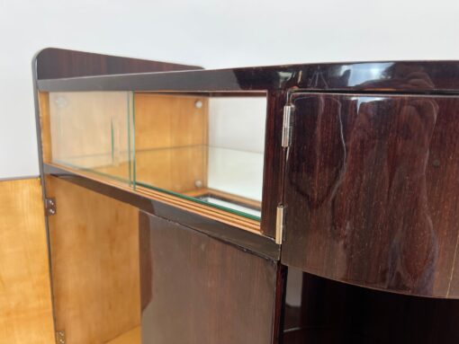 Art Deco Rolling Bar Cart , France circa 1930 - Image 17