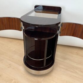 Art Deco Rolling Bar Cart , France circa 1930