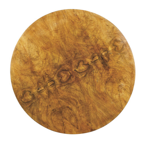 Biedermeier Walnut Pedestal Table, Vienna, c. 1825. - Image 3