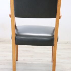 Mid Century Desk Armchair, Italian