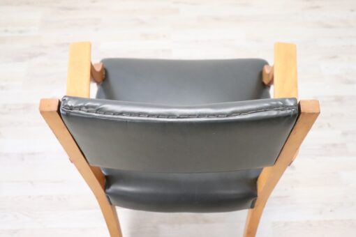 Mid Century Desk Armchair, Italian - Image 9