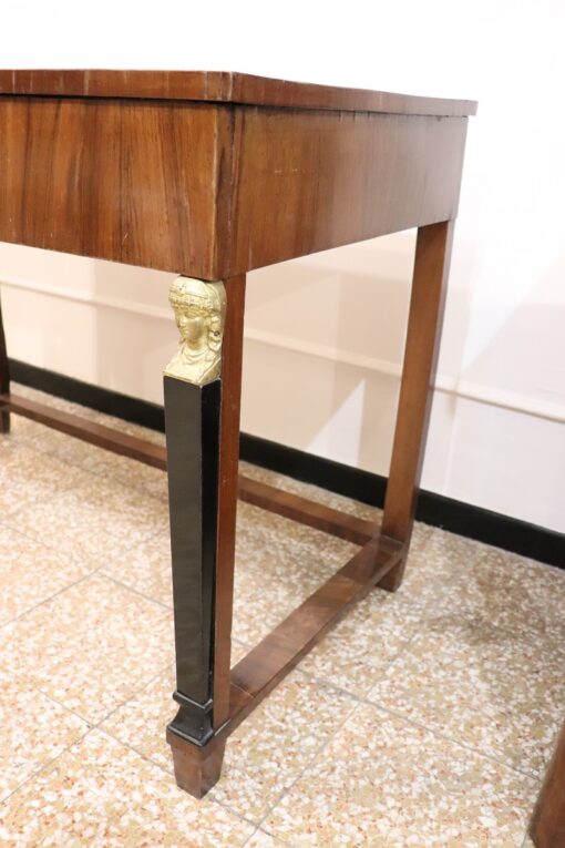 Italian Empire Antique Desk, Early 19th Century - Image 3