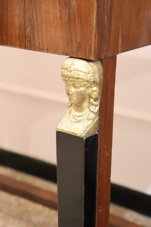 Italian Empire Antique Desk, Early 19th Century - Image 4